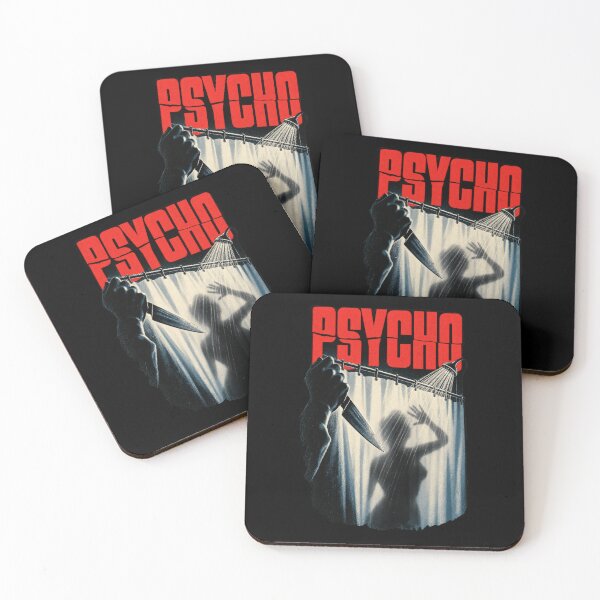 Item preview, Psycho Shower Scene – Distressed Horror Movie designed and sold by DopeyRobot.