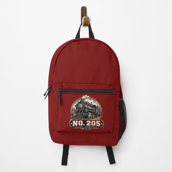 Item preview, No. 205 Steam Locomotive Vintage Train T-Shirt Design designed and sold by TZehrfeldPhotos.