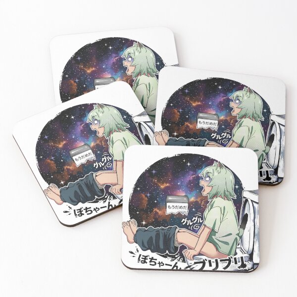 Item preview, Cosmic Crisis of the Cat Girl - Absurd Manga Humor Illustration designed and sold by moosesclub.