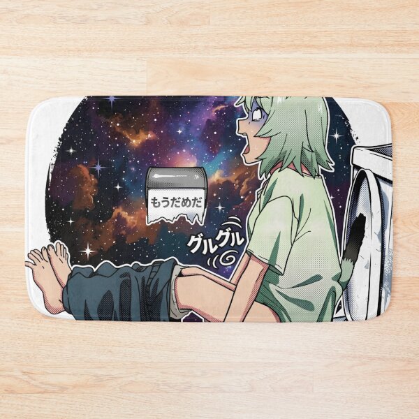 Item preview, Cosmic Crisis of the Cat Girl - Absurd Manga Humor Illustration designed and sold by moosesclub.