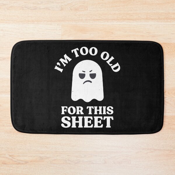 Item preview, Angry Ghost Too Old For This Sheet Funny Quote designed and sold by MizoX7.