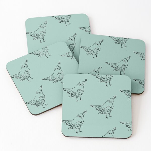 Item preview, Curious Little Bird- Whimsical Bird Line Art designed and sold by penelopejade.