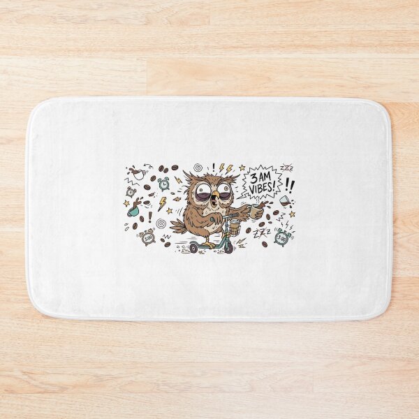 Item preview, Funny Insomniac Owl 3 AM Vibes Meme designed and sold by jeshands.