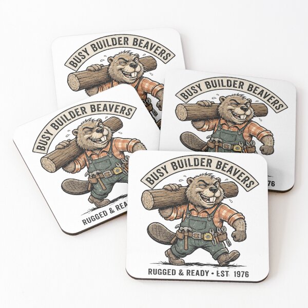 Item preview, BUSY BUILDER BEAVERS  T-shirt graphique Fishing designed and sold by Dazzling15.