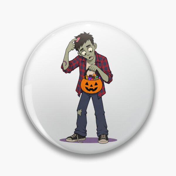 Item preview, Cute Zombie Halloween Shirt – Spooky Undead Character designed and sold by GPCdigitalart.