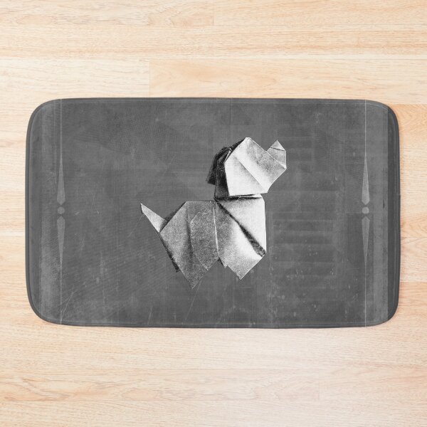 Item preview, Folded Paper Origami Dog Geometric Sculpture designed and sold by Ghoul Enterprises.