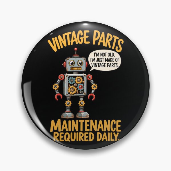 Item preview, Senior Humor Made Up Of Vintage Parts designed and sold by PunchDrop.