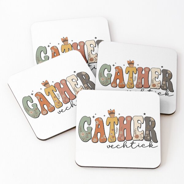 Item preview, Gather Floral Autumn Text - Cute Fall Cottagecore Halloween Design designed and sold by WillCraftx.