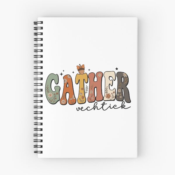 Item preview, Gather Floral Autumn Text - Cute Fall Cottagecore Halloween Design designed and sold by WillCraftx.