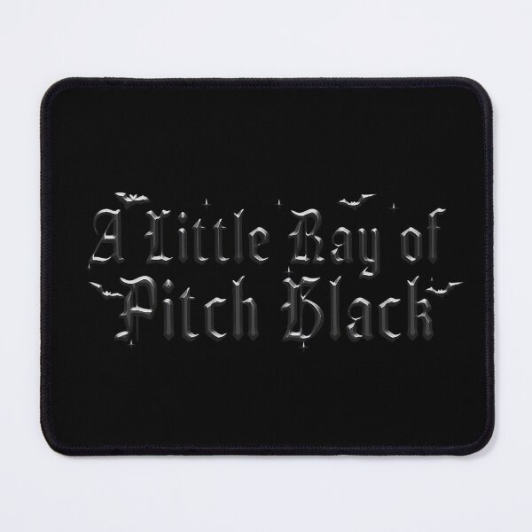 Item preview, A Little Ray of Pitch Black - Halloween designed and sold by delllsdesigns.