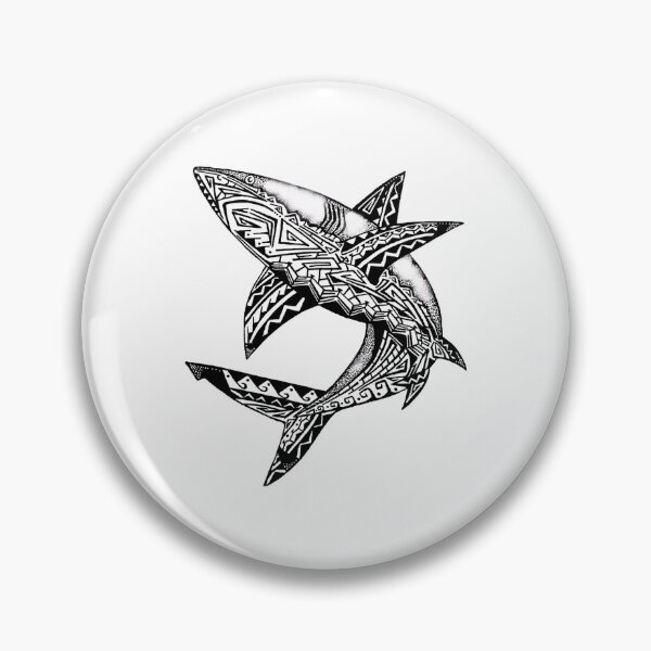 Item preview, Tribal Shark designed and sold by IdealiftsArt.