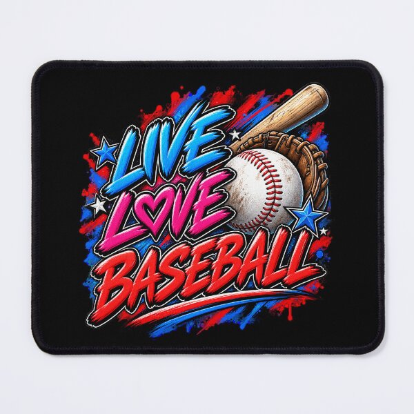Item preview, Live Love Baseball designed and sold by OurFunnyDesigns.