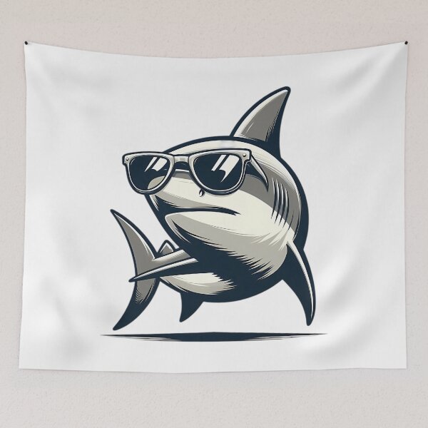 Item preview, Cool Shark Shades designed and sold by IdealiftsArt.