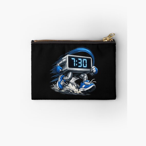 Item preview, 7:30 Running Clock Streetwear Graphic - Urban Motion TShirt Design designed and sold by FrozenHeat97.