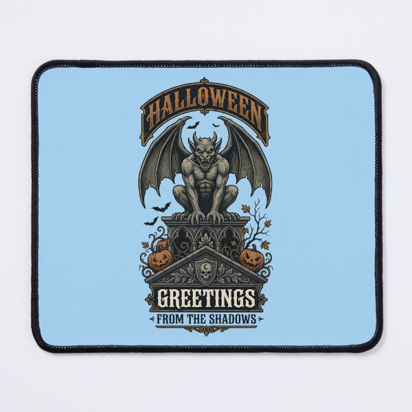Item preview, Greetings from the shadow - Halloween gargoyle designed and sold by ParadoxParadox.