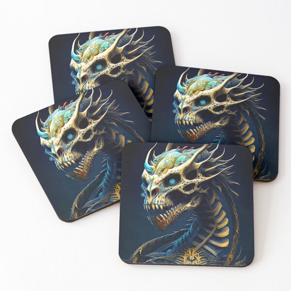 Item preview, Alien Dragon Cosmic Surreal Fantasy Sci-Fi Art designed and sold by DEC02.