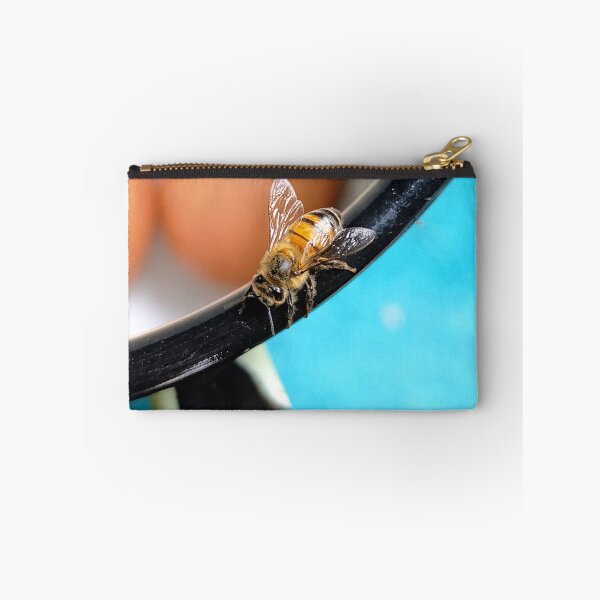 Item preview, Busy bee at the cooking pot, close-up designed and sold by PicturePic.