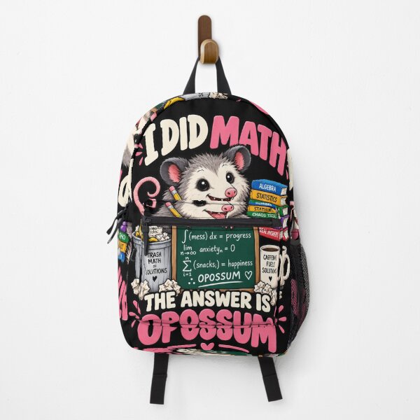 Item preview, I Did Math The Answer Is Opossum .. Funny Math Animal designed and sold by Ridaelb.