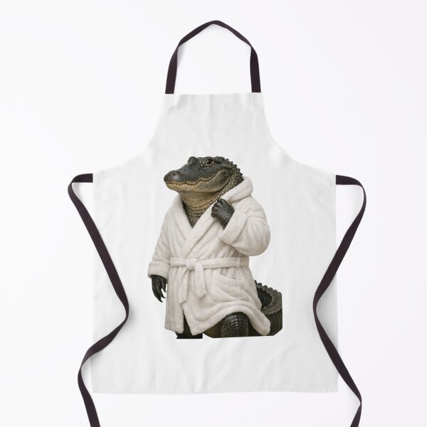 Item preview, American Alligator Fluffy Bathrobe designed and sold by Sillytoe.