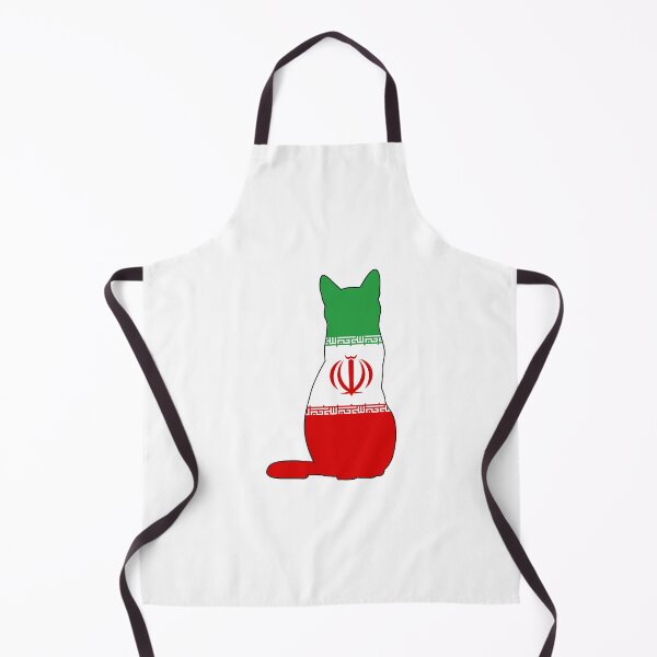 Item preview, Cat Flag of Iran designed and sold by wickedcartoons.