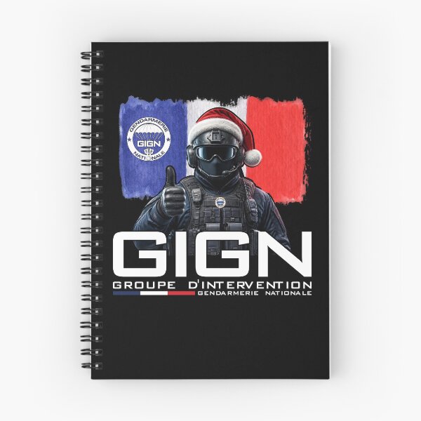 Item preview, French Gendarmerie Christmas Special Unit GIGN Santa Hat designed and sold by Trendvia .