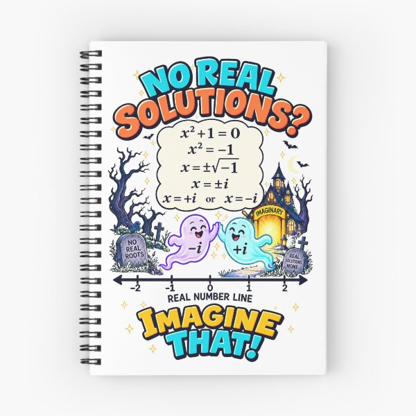 Item preview, No Real Solutions - Imagine That designed and sold by ForestaMath.
