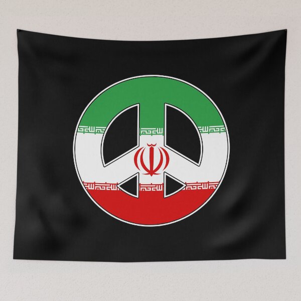 Item preview, Iranian Peace Symbol designed and sold by wickedcartoons.