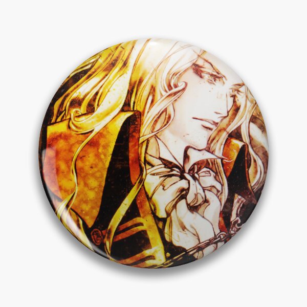 Item preview, Alucard Castlevania Noble Vampire Anime Golden Aura designed and sold by mildaclairmo.