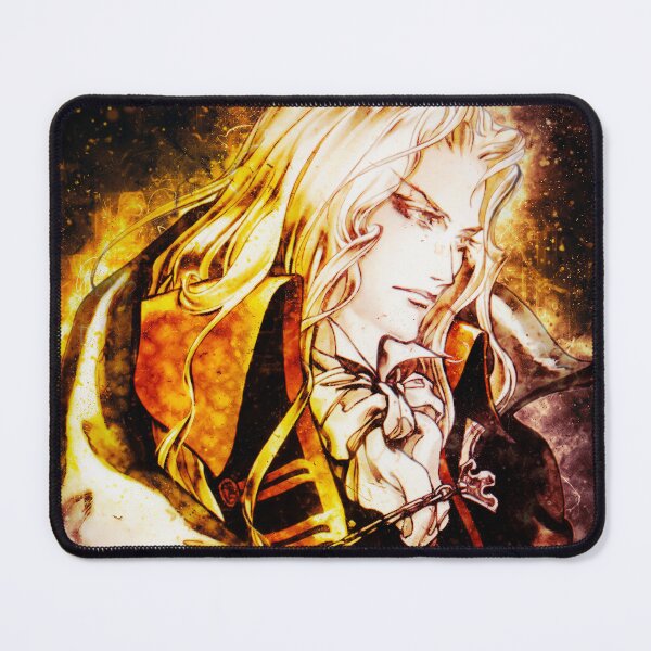 Item preview, Alucard Castlevania Noble Vampire Anime Golden Aura designed and sold by mildaclairmo.
