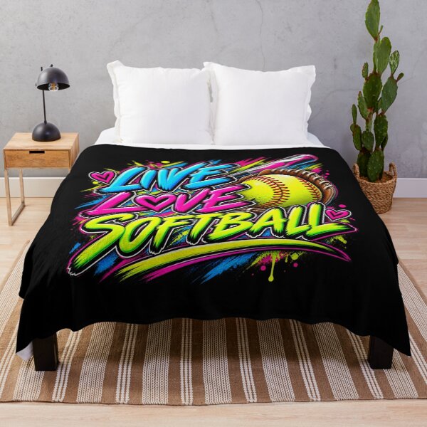 Item preview, Live Love Softball designed and sold by OurFunnyDesigns.