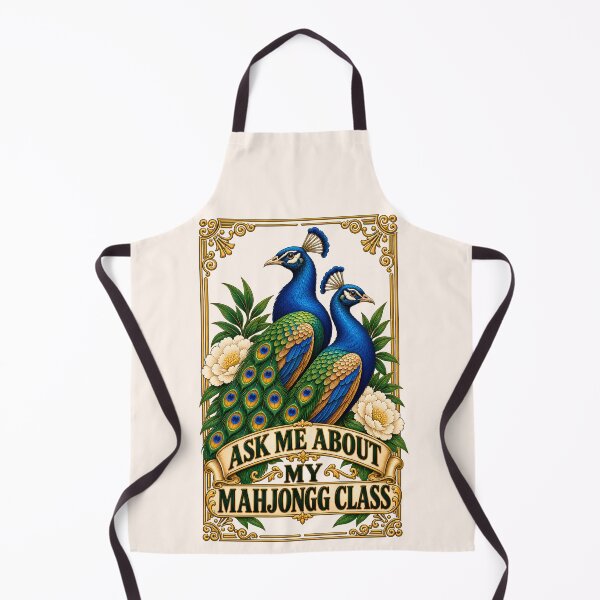 Item preview, Peacock American Mahjongg Class Shirt | Elegant Mahjong Game Night Gift designed and sold by WearVerse440.