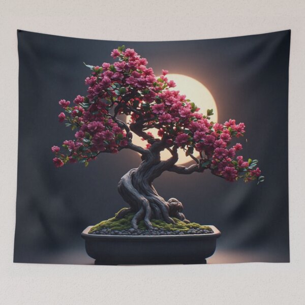 Item preview, Bonsai Pink Blossom designed and sold by PicturePic.
