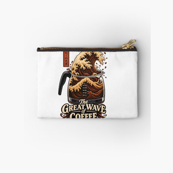 Item preview, The Great Wave of Coffee – Japanese Wave Coffee Lover Design designed and sold by Leo Bennett.