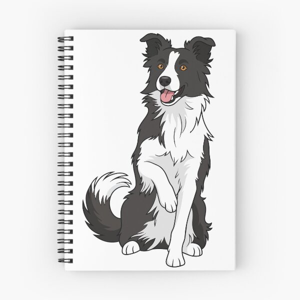 Item preview, Cute Border Collie Sticker designed and sold by Bluek9sDesign.
