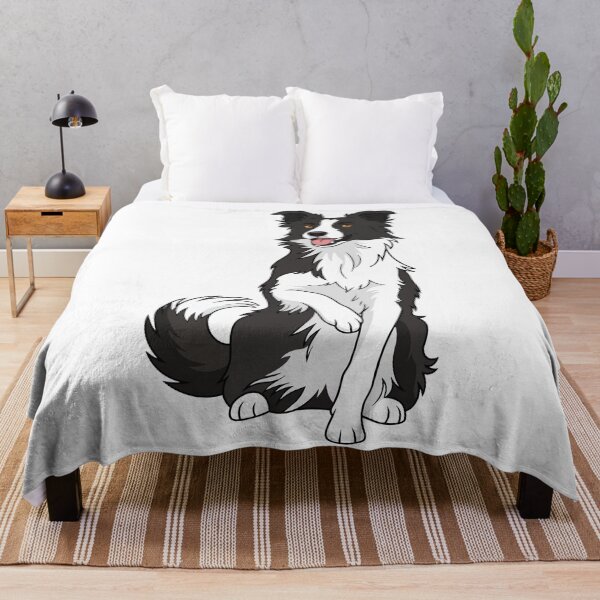 Item preview, Cute Border Collie Sticker designed and sold by Bluek9sDesign.
