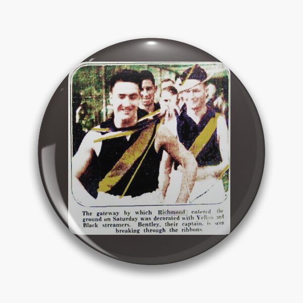 Item preview, Richmond captain Percy Bentley VFL AFL Tigers designed and sold by royce74.