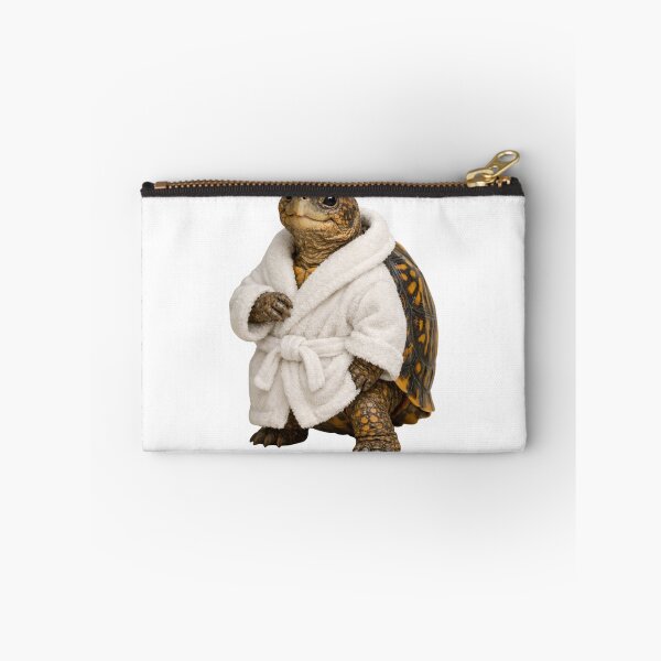 Item preview, Box Turtle Fluffy Bathrobe designed and sold by Sillytoe.
