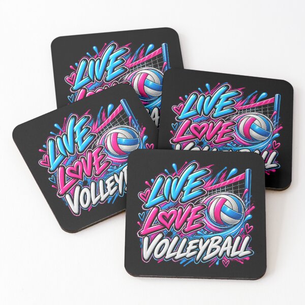 Item preview, Live Love Volleyball designed and sold by OurFunnyDesigns.