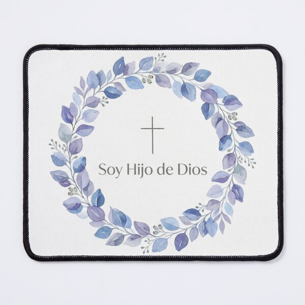 Item preview, I am a child of God. Cross and crown watercolor on a white background. designed and sold by MantoSagrado.
