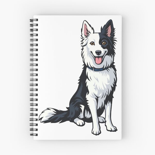 Item preview, Cute Border Collie Sticker designed and sold by Bluek9sDesign.