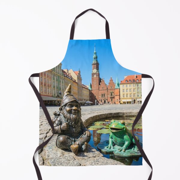 Item preview, Frog Gnome Art Print – Frog Lover Gift, Poland Travel Decor designed and sold by Purrfecta.