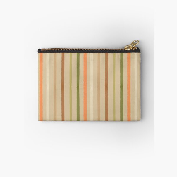 Item preview, Warm Rust & Sage Green Autumn Stripes on Warm Beige Cozy design designed and sold by somecallmeninastudio .