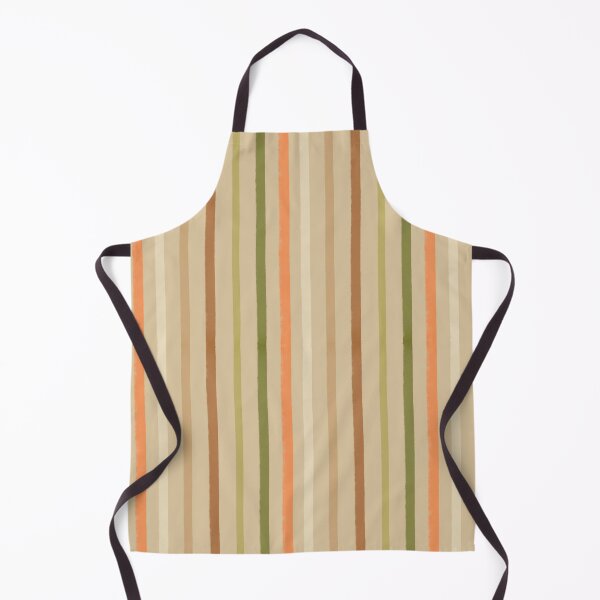 Item preview, Warm Rust & Sage Green Autumn Stripes on Warm Beige Cozy design designed and sold by somecallmeninastudio .