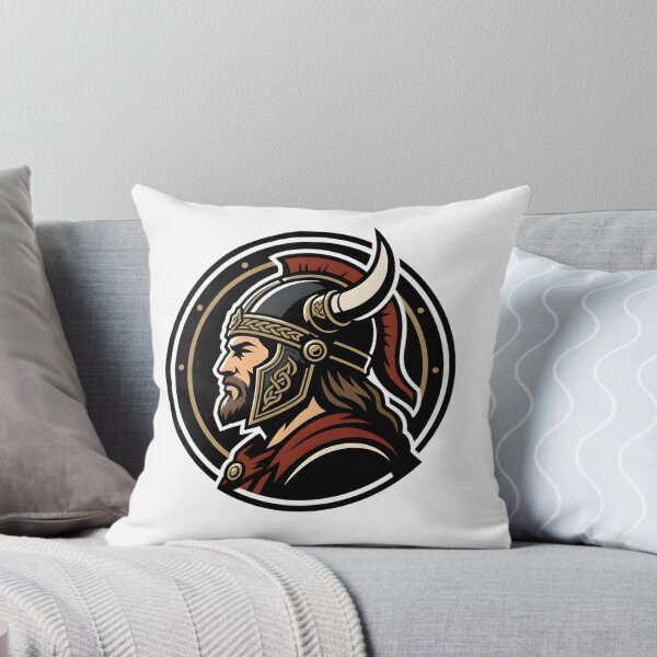 Item preview, Viking soldier, historical Nordic emblem designed and sold by WirelessChimp.