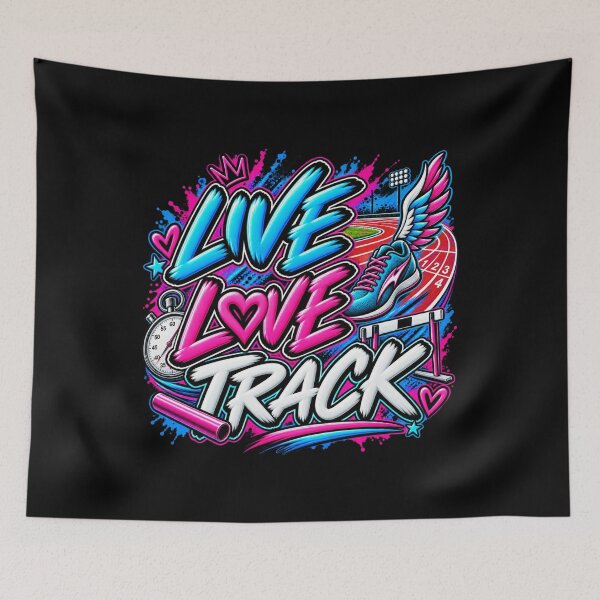 Item preview, Live Love Track designed and sold by OurFunnyDesigns.