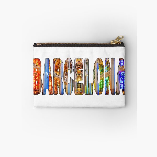 Item preview, BARCELONA - Spain Souvenir Sticker Shirt Sagrada Familia Interior Colours designed and sold by Adam Gormley.