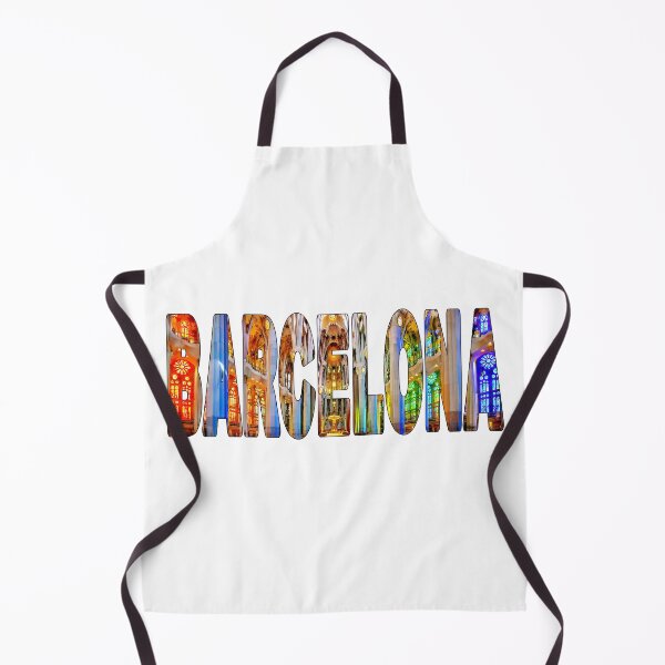 Item preview, BARCELONA - Spain Souvenir Sticker Shirt Sagrada Familia Interior Colours designed and sold by Adam Gormley.