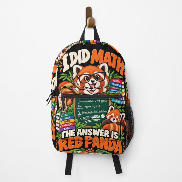 Item preview, I Did Math The Answer Is Red Panda .. Funny Math Animal designed and sold by Ridaelb.