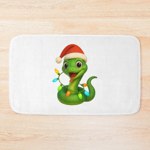 Item preview, Rough Earth Snake Christmas Glow designed and sold by Sillytoe.