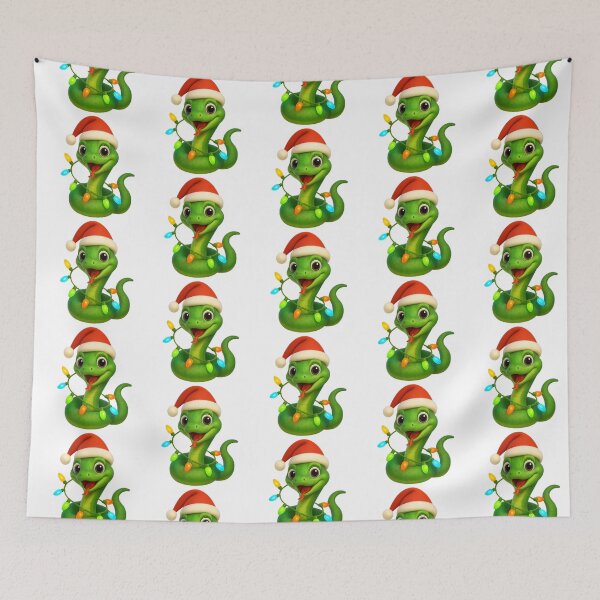 Item preview, Rough Earth Snake Christmas Glow designed and sold by Sillytoe.